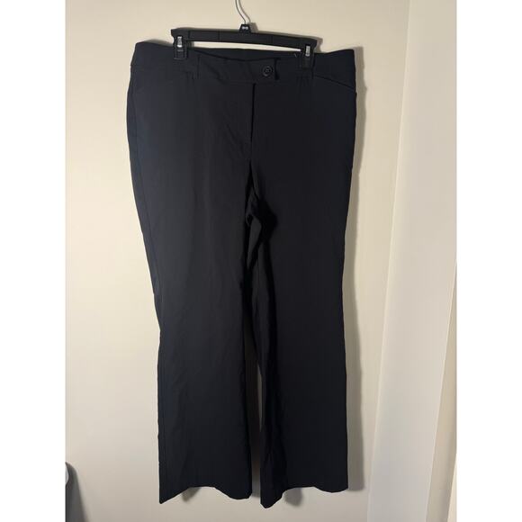 Lane Bryant Plus Size Black Dress Pants Size 18 - Picture 1 of 4